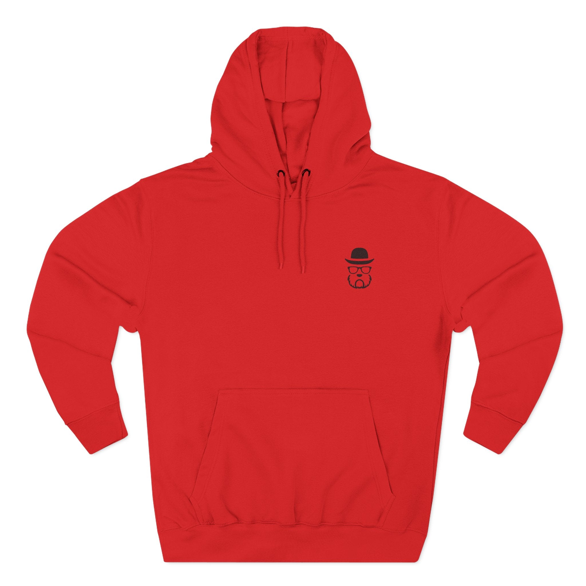 The Elegant Mutt Logo Hoodie — The Mutt Logo Graphic Fleece Pullover