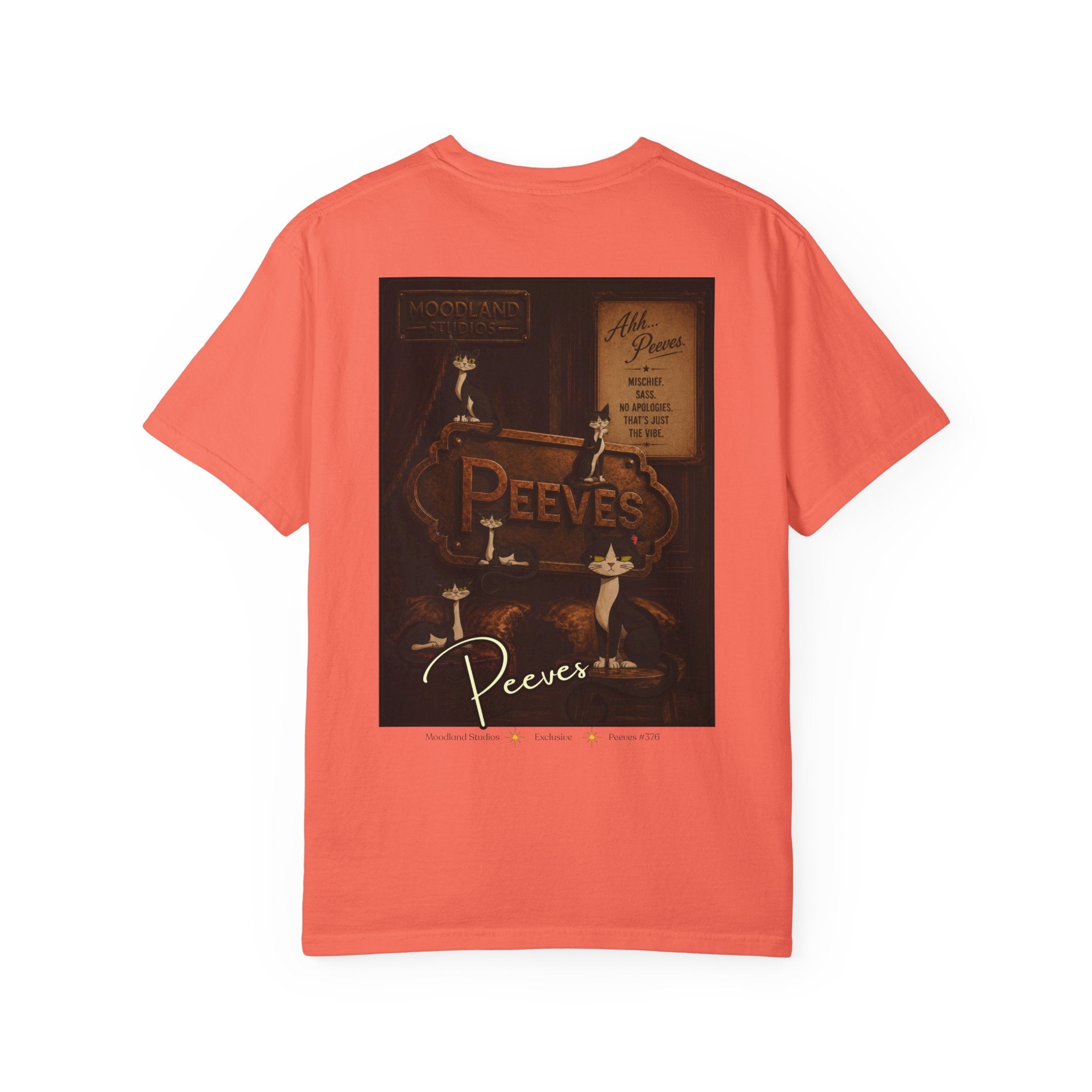 Moodland Studios Peeves Retro T‑Shirt — Vintage Studio Poster Tee