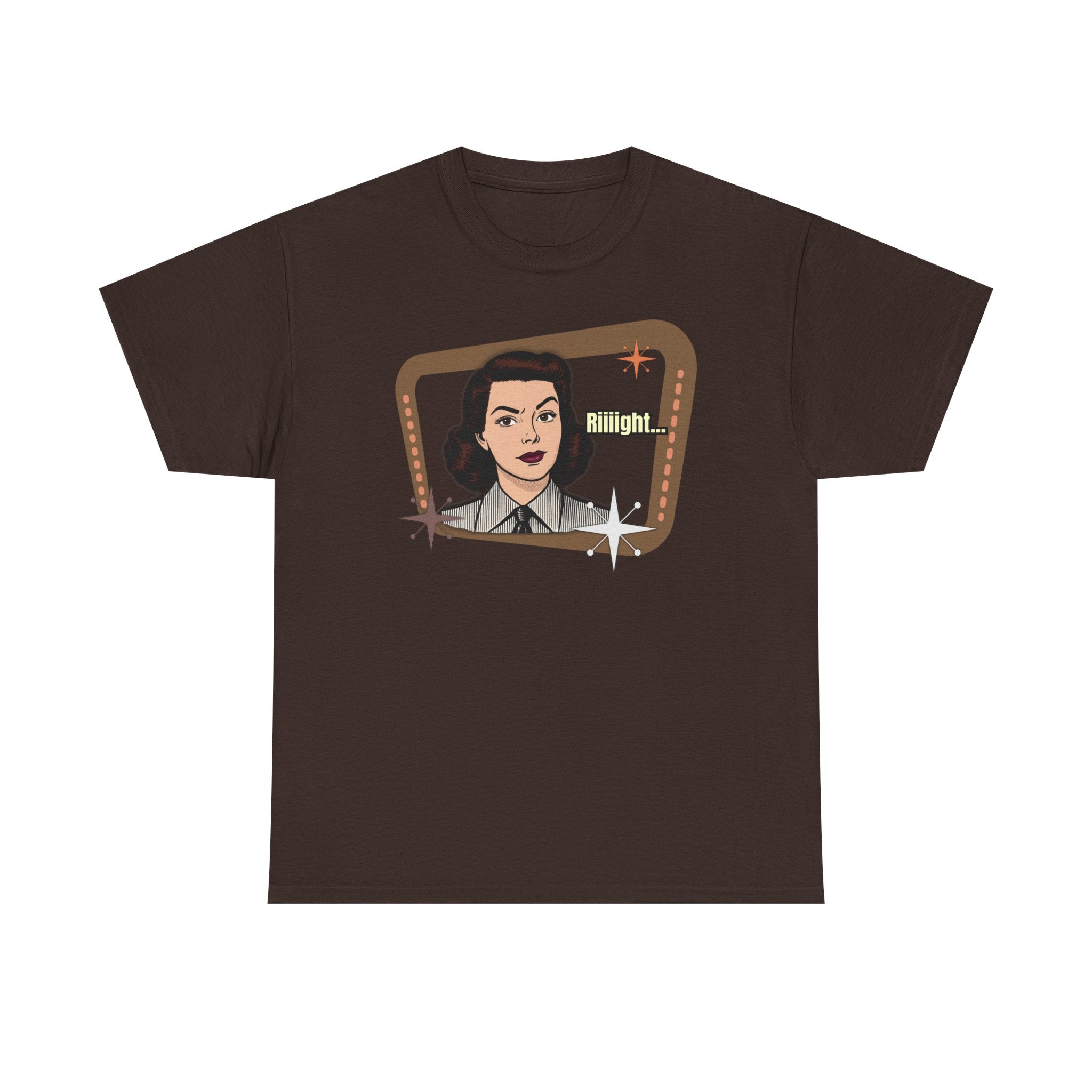 Riiiight... Retro Tee  – Vintage Style Graphic Tee