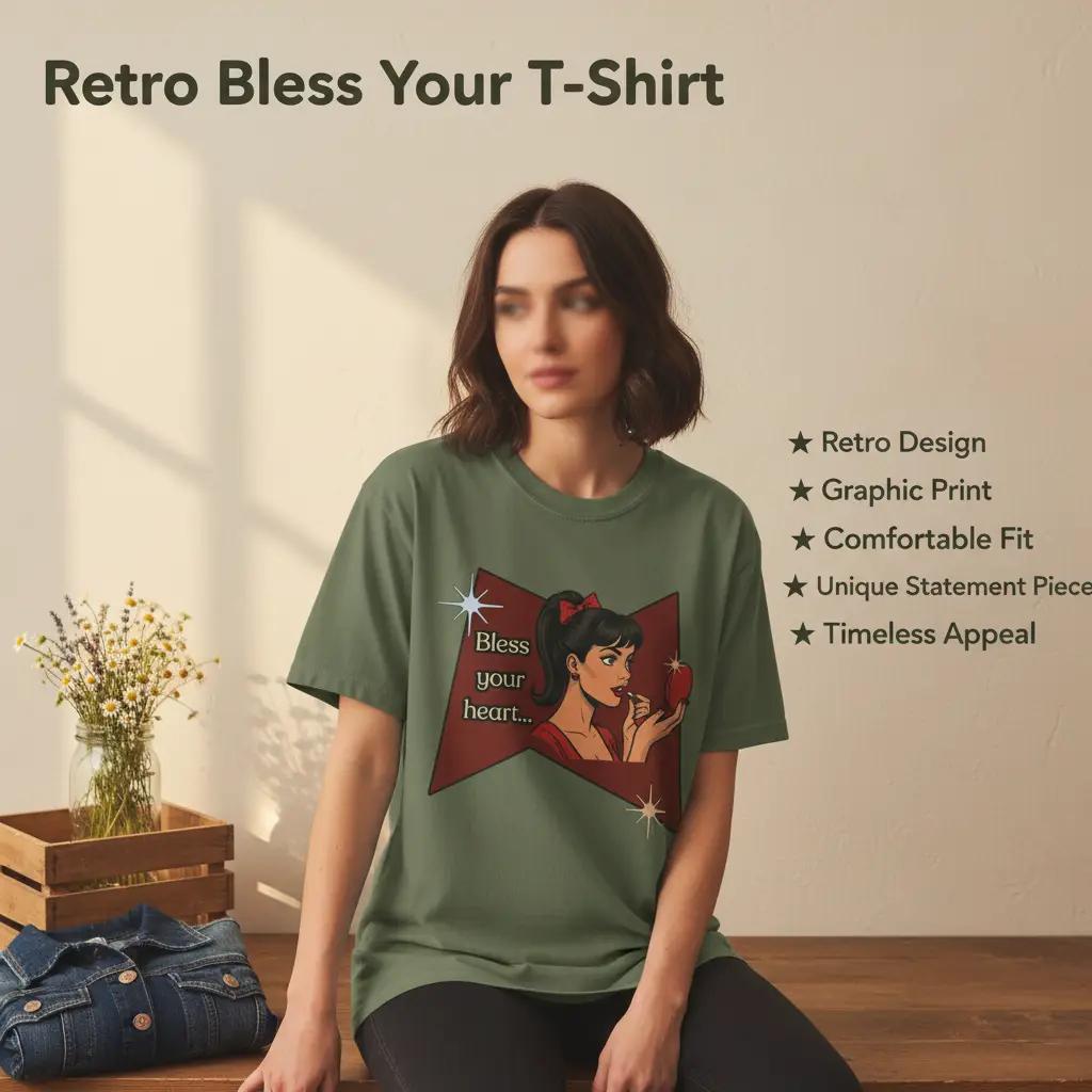 Bless Your Heart Retro T-Shirt - Best in Show Graphic Tee