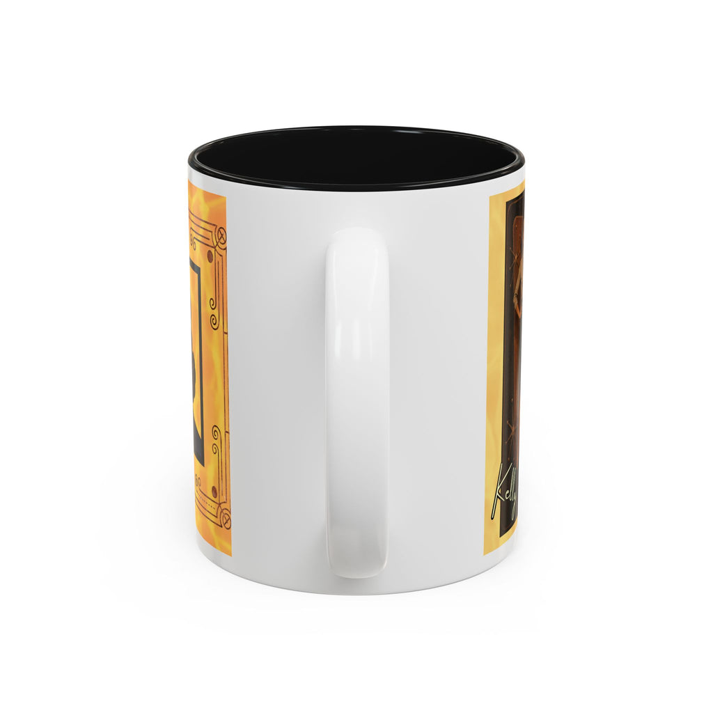 Kelly Accent Mug – Two-Tone Coffee Cup (11oz)