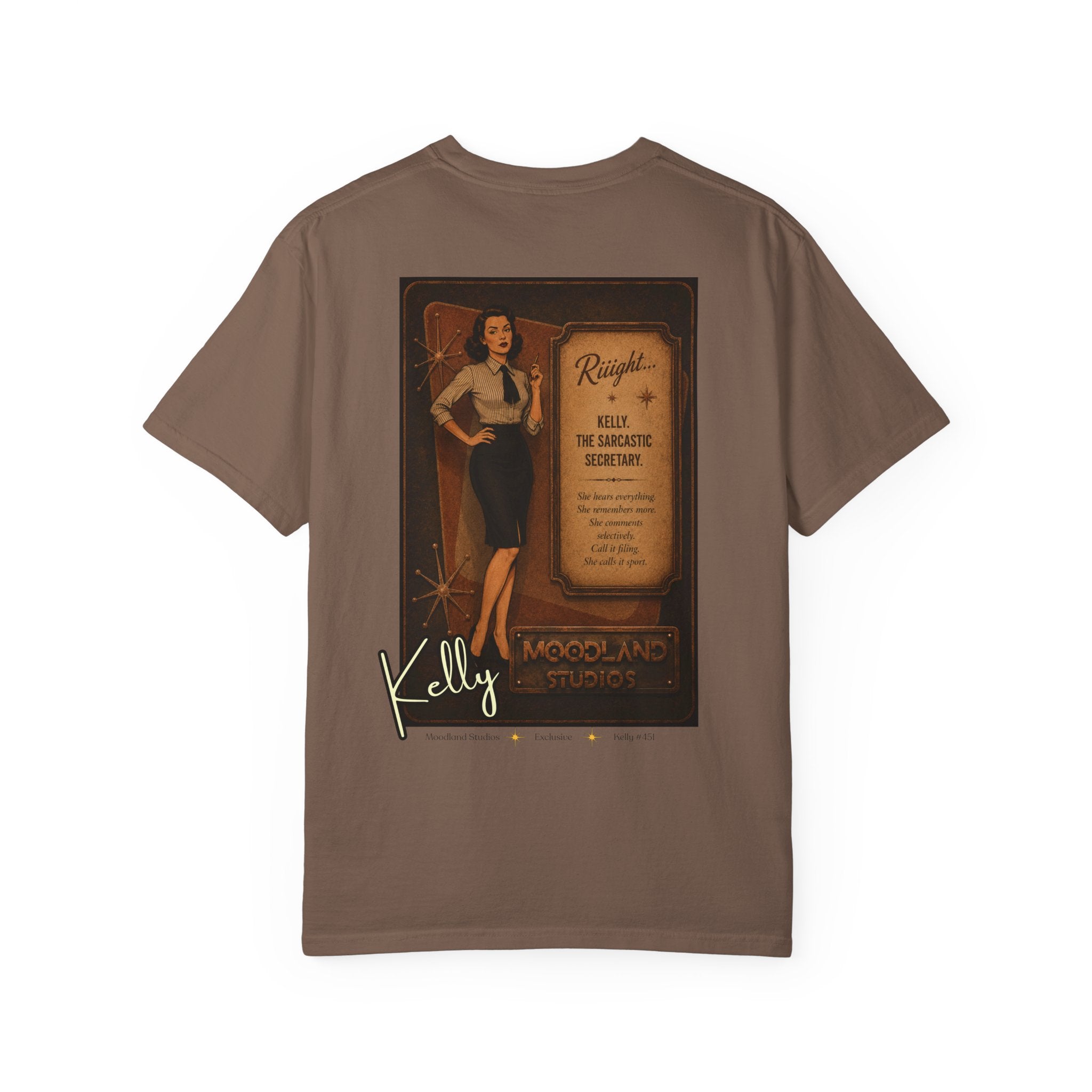 Moodland Studios Kelly Retro T-Shirt — Vintage Studio Poster Tee