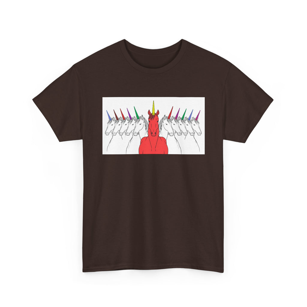 Magical Unicorn Parade Unisex Heavy Cotton Tee