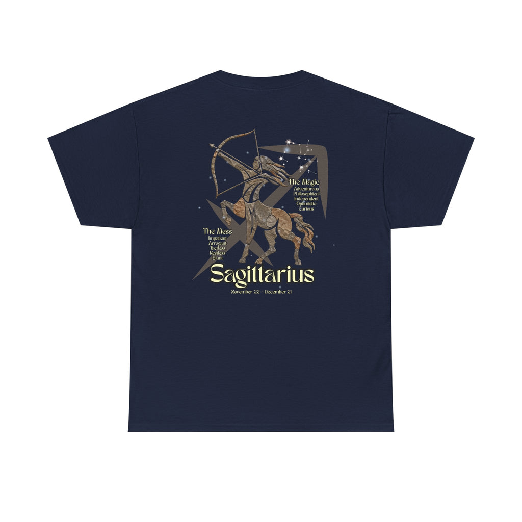 The Zodiac Society Astrology T-Shirt — Sagittarius Graphic Tee