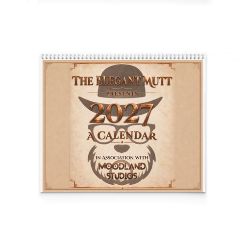 2027 A Calendar - The Elegant Mutt