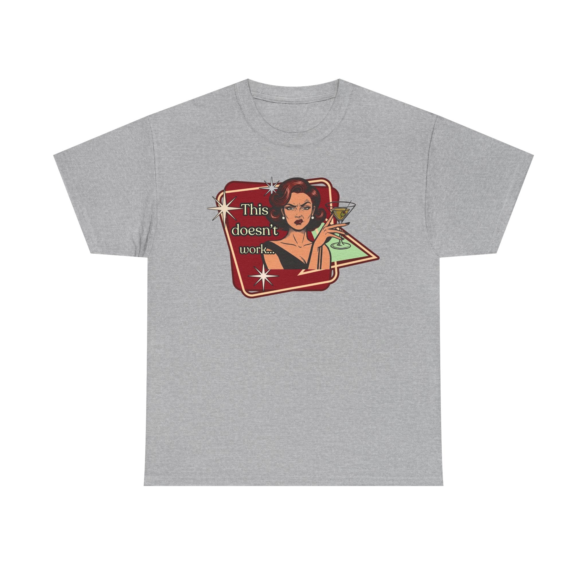 This Doesn't Work Retro Tee — Vintage Style Graphic Tee