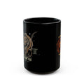 Taurus Black Constellation Coffee Mug — Zodiac Society Coffee Cup (15oz)
