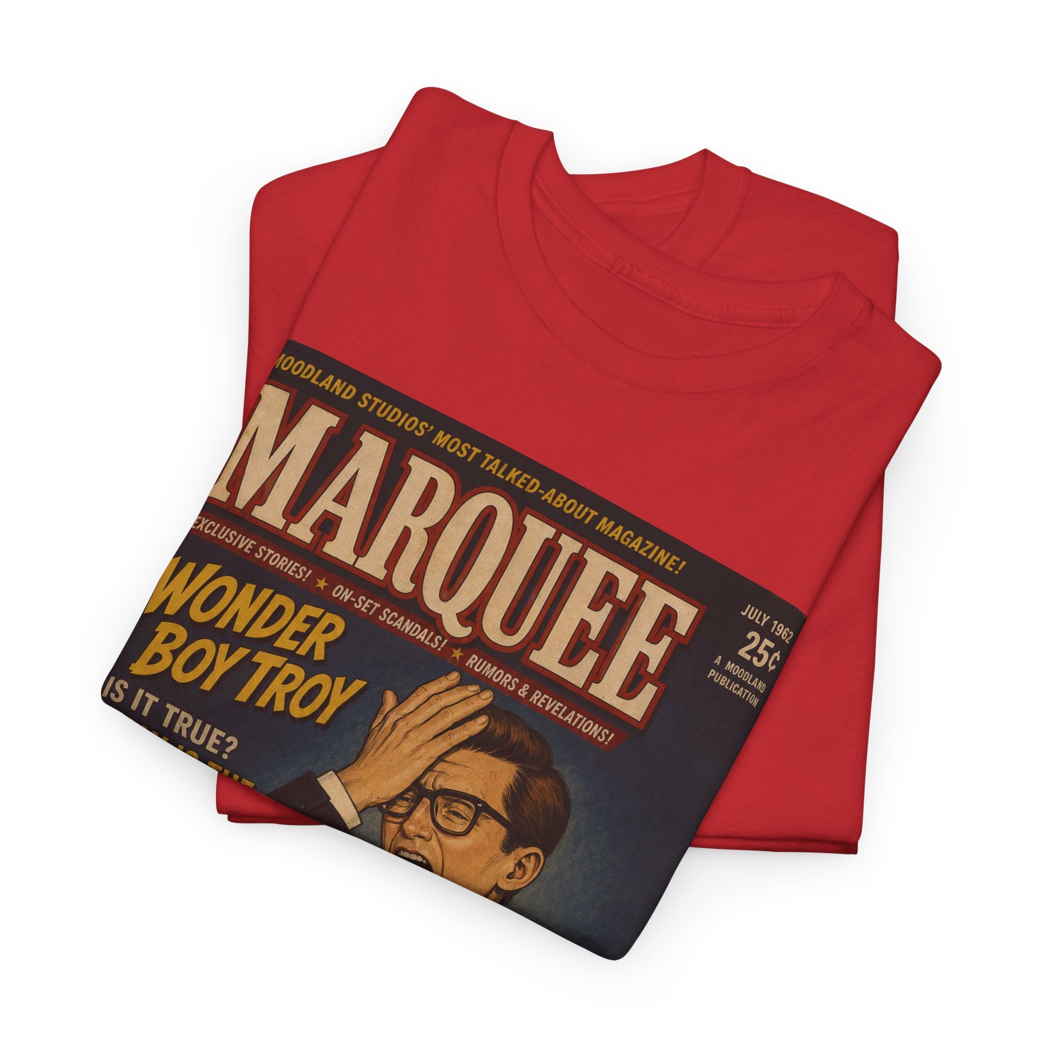 Moodland Studios Retro T-Shirt — Marquee Magazine Vintage Graphic Tee