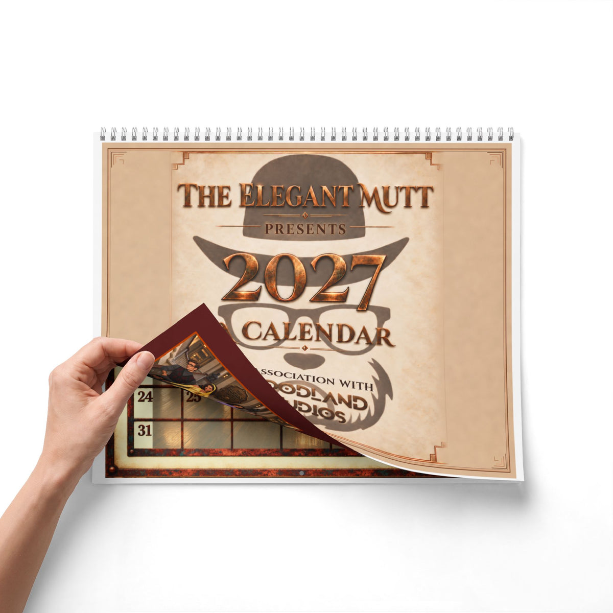 2027 A Calendar - The Elegant Mutt