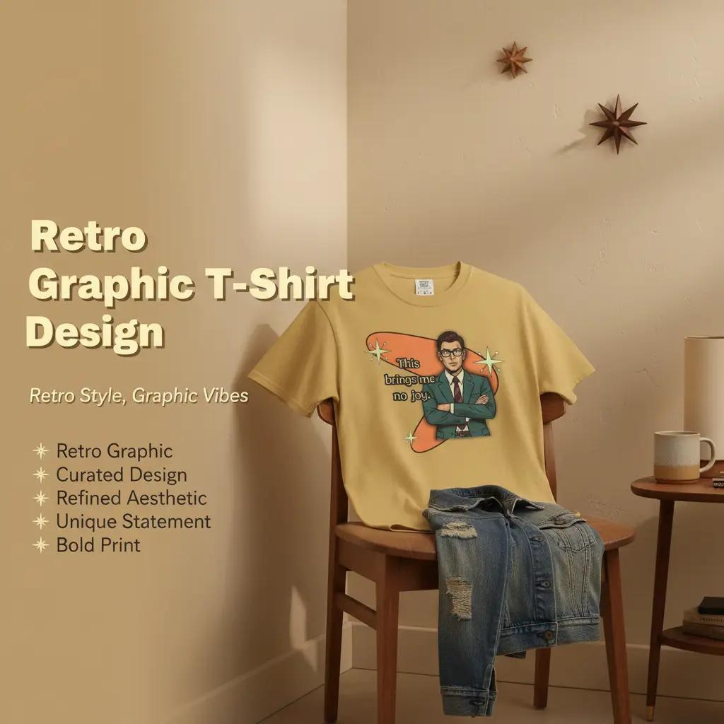 This Brings Me No Joy Retro T-Shirt – Best in Show Graphic Tee