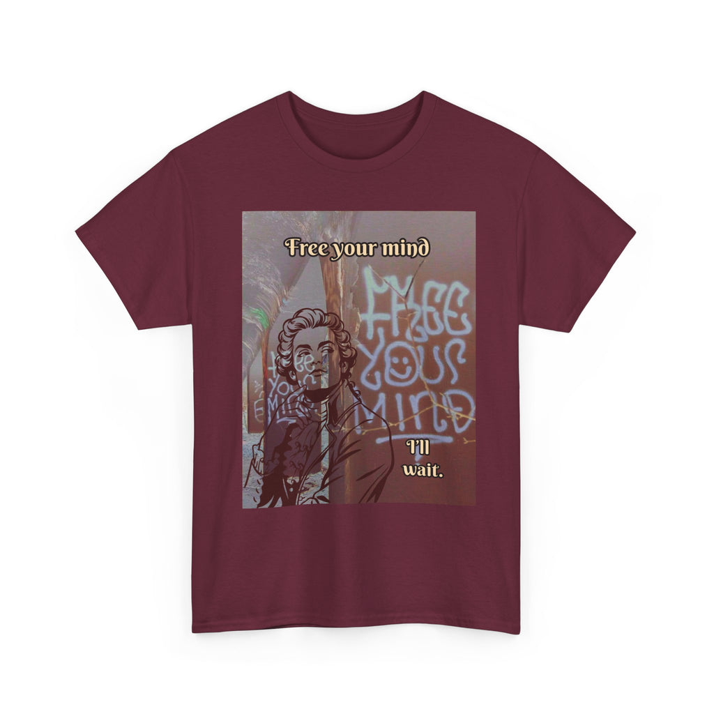 Free Your Mind. I'll Wait 2. — Vintage Graphic Tee