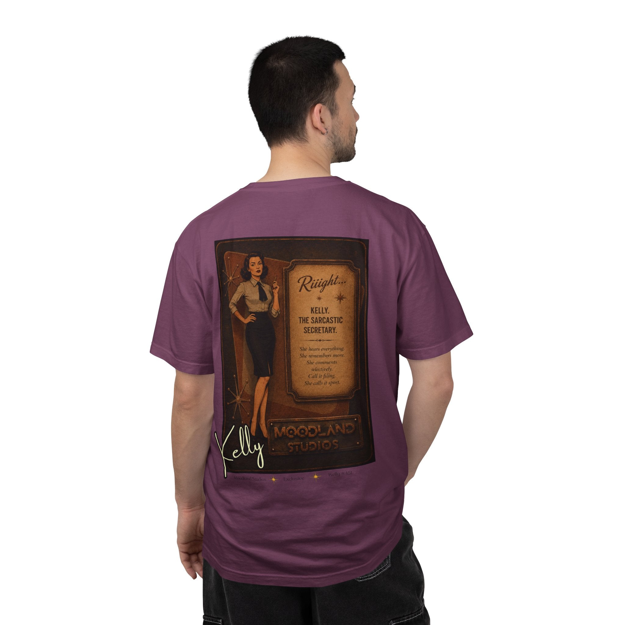 Moodland Studios Kelly Retro T-Shirt — Vintage Studio Poster Tee