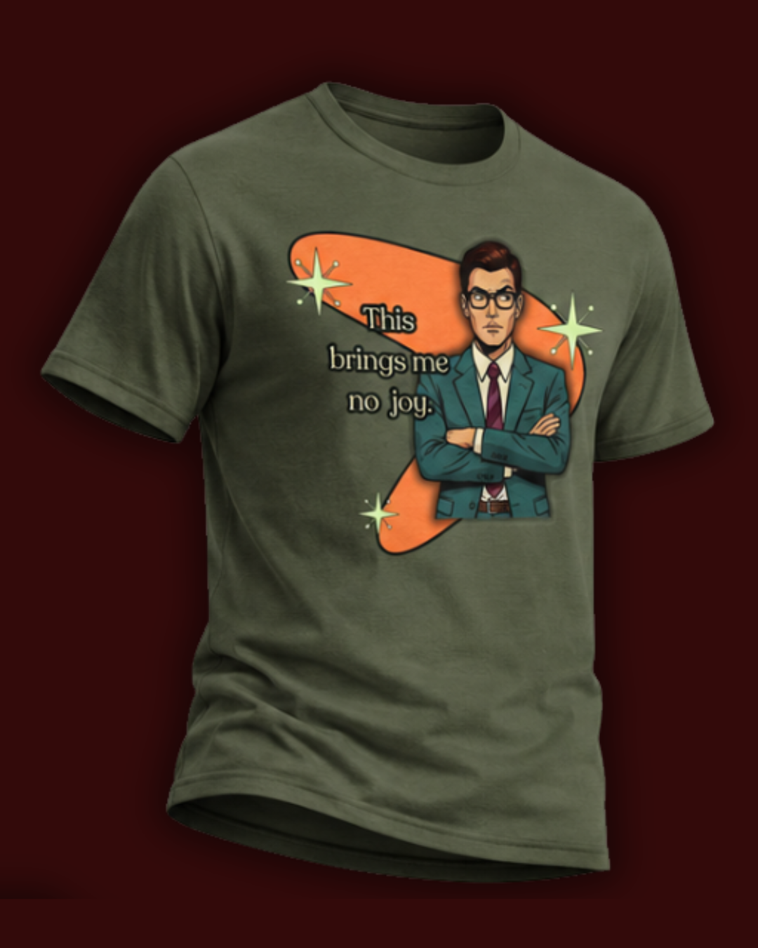 This Brings Me No Joy Retro T‑Shirt — Vintage Style Graphic Tee