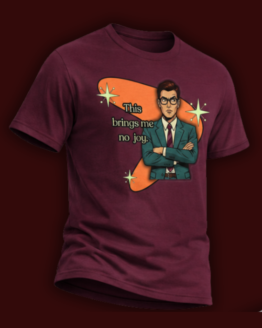 This Brings Me No Joy Retro T‑Shirt — Vintage Style Graphic Tee