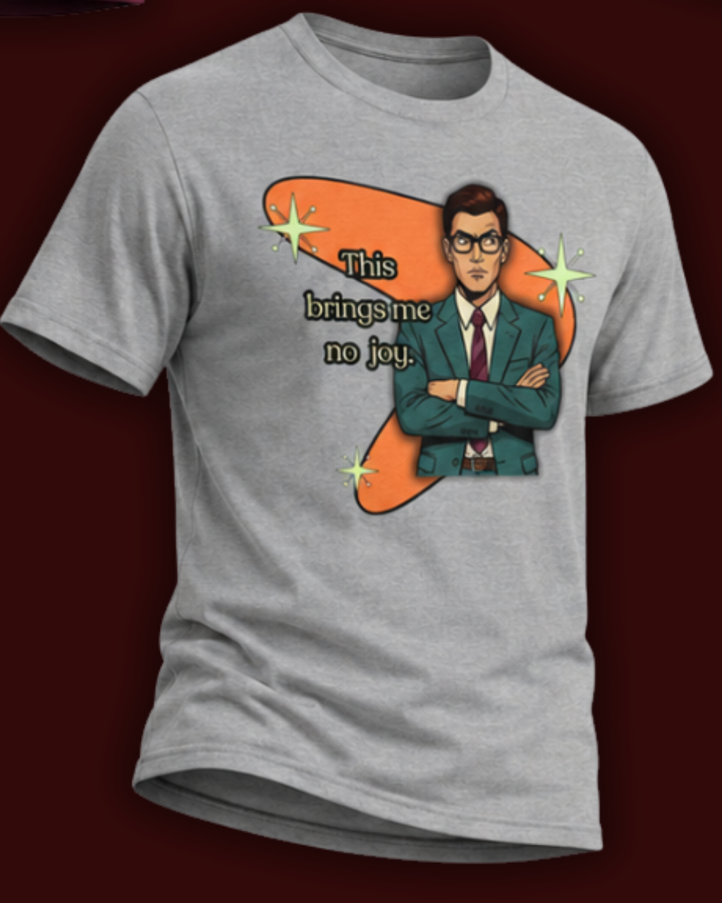 This Brings Me No Joy Retro T‑Shirt — Vintage Style Graphic Tee
