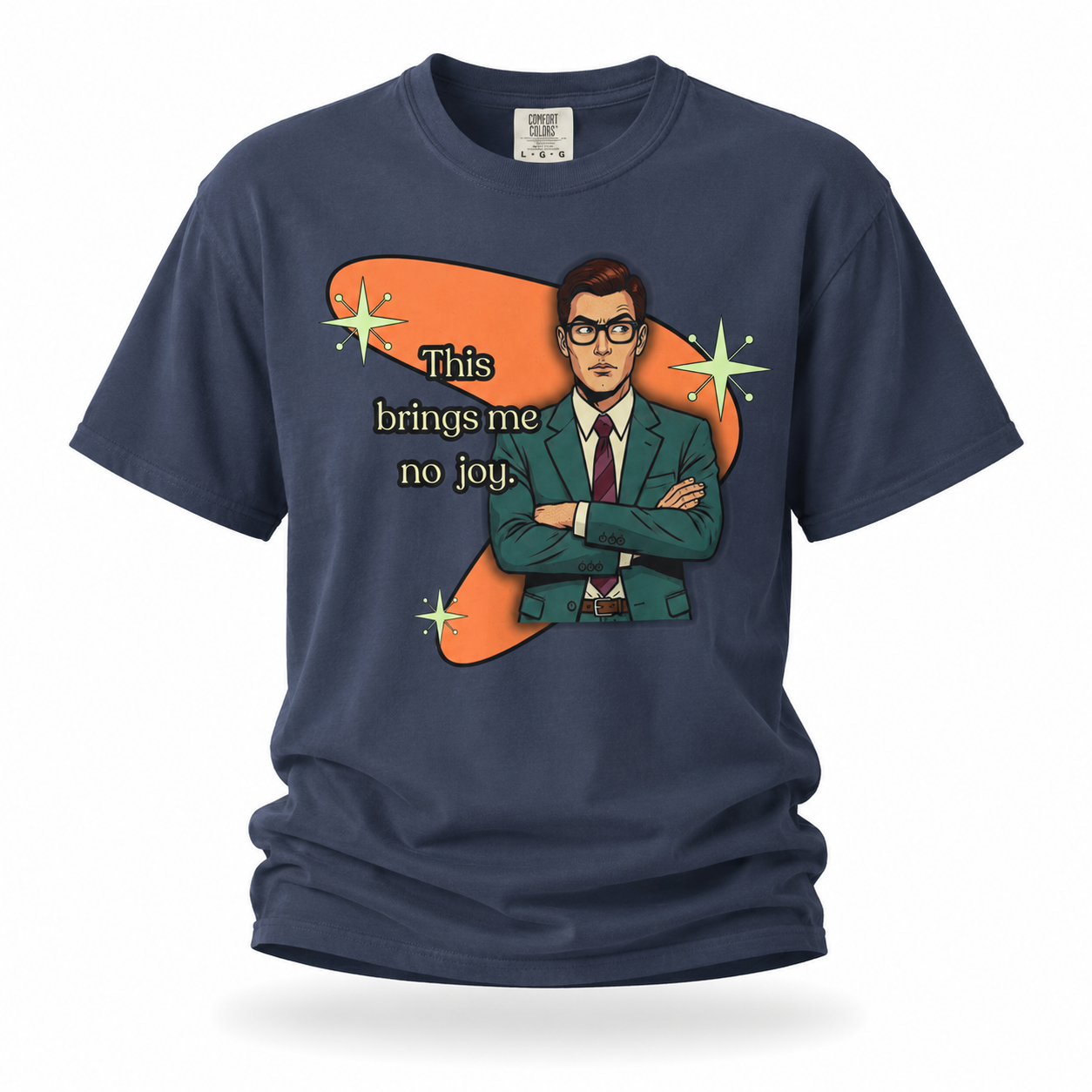 This Brings Me No Joy Retro T-Shirt – Curated and RefinedGraphic Tee