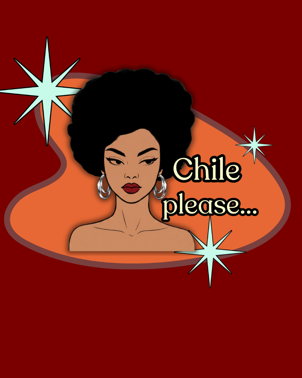 Chile Please Retro Tee - Vintage Style Graphic Tee