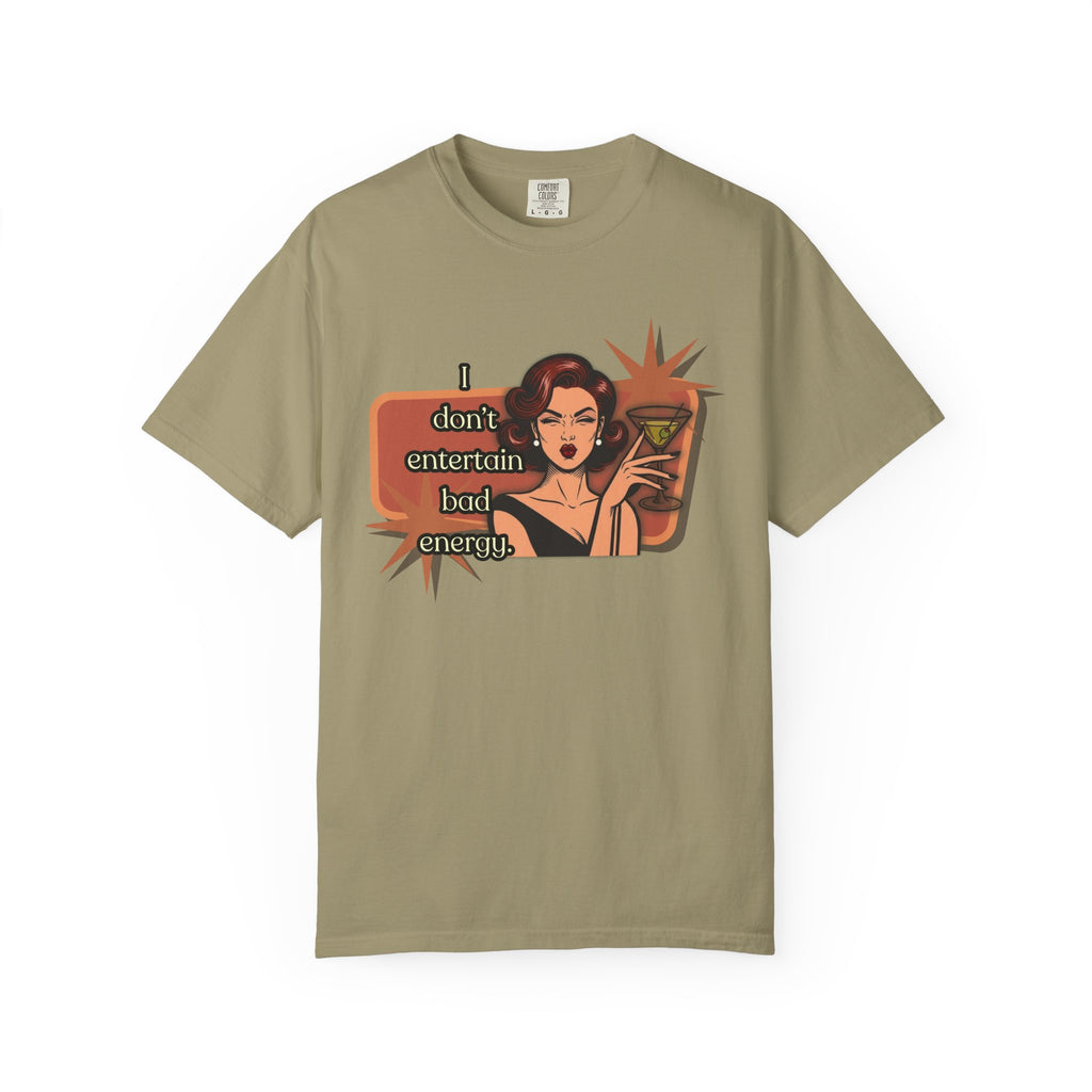 I Don't Entertain Bad Energy Retro T-Shirt — Best in Show Graphic Tee