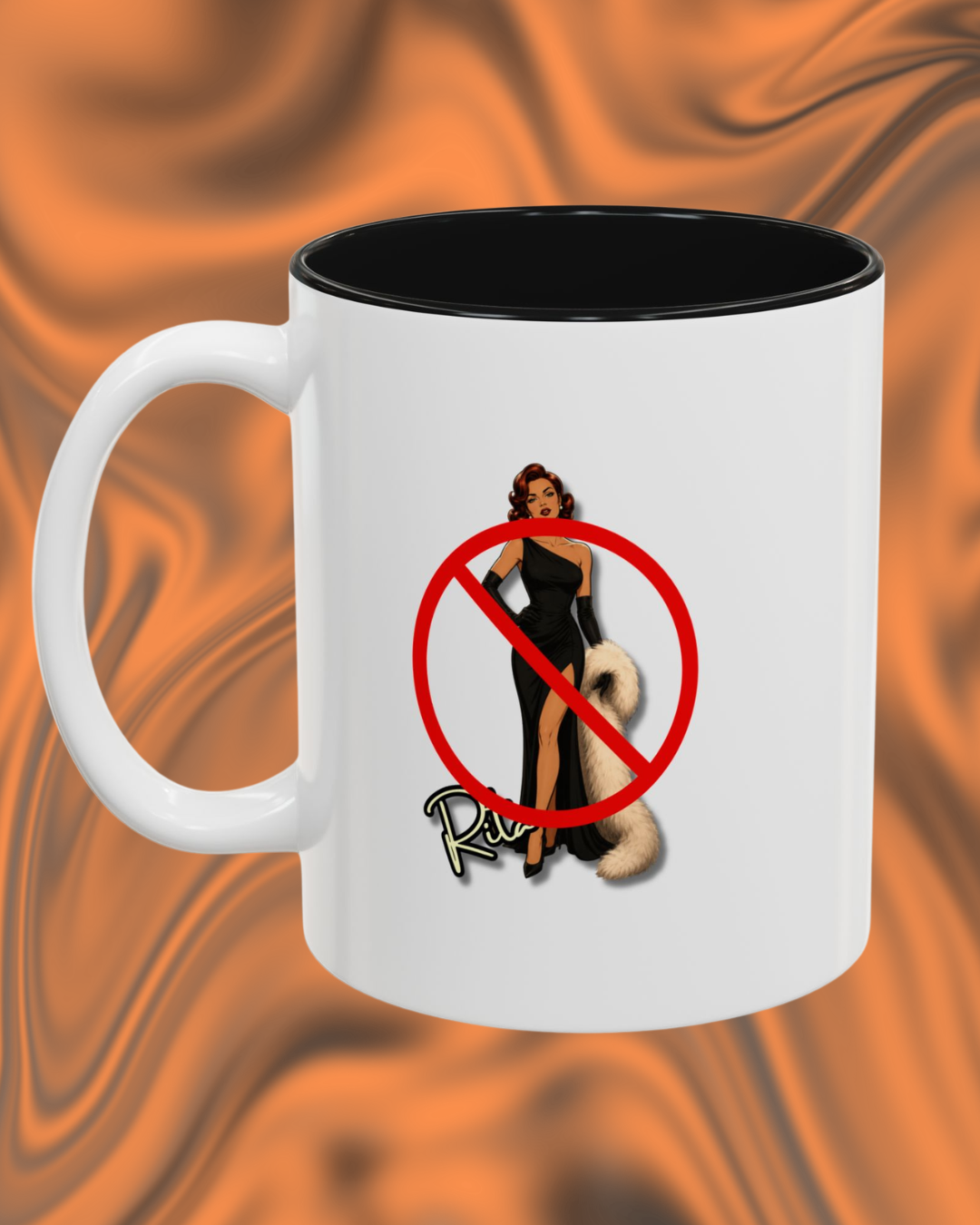 Lexi's Accent Mug — Two‑Tone Coffee Cup (11oz)