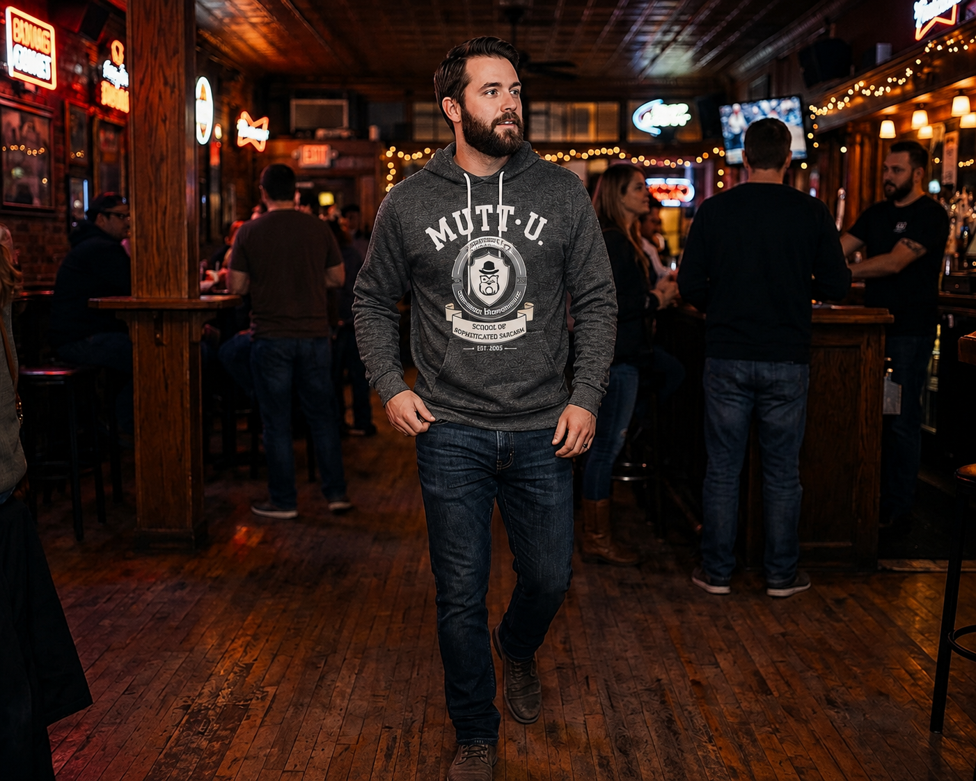 Mutt U Campus Hoodie - Behavioral Observation
