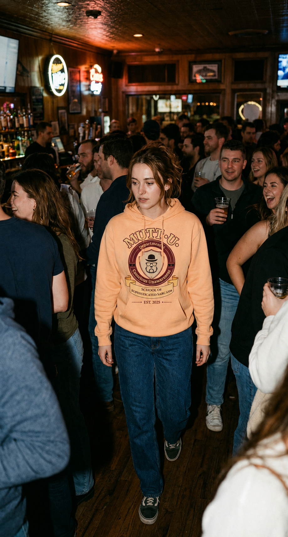 Mutt U Campus Hoodie - Dept of Conscious Unawareness