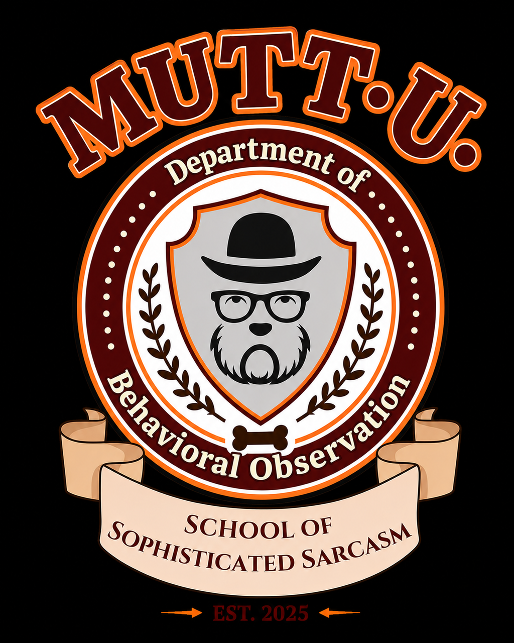 Mutt U Campus Hoodie - Behavioral Observation