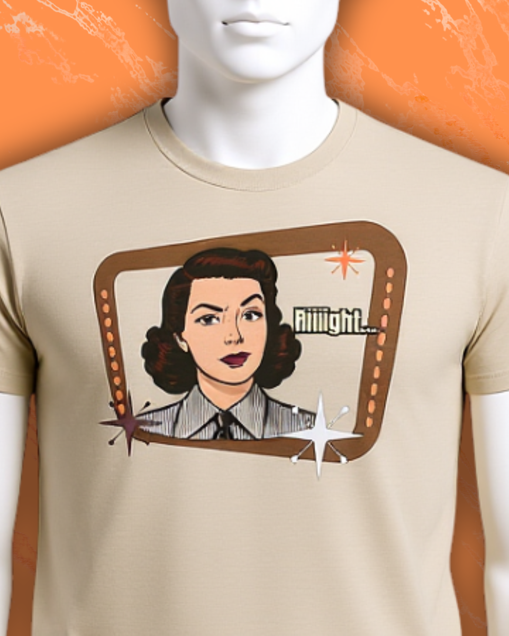 Riiiight... Retro Tee  – Vintage Style Graphic Tee