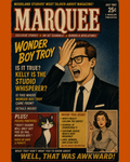 Moodland Studios Retro T-Shirt — Marquee Magazine Vintage Graphic Tee