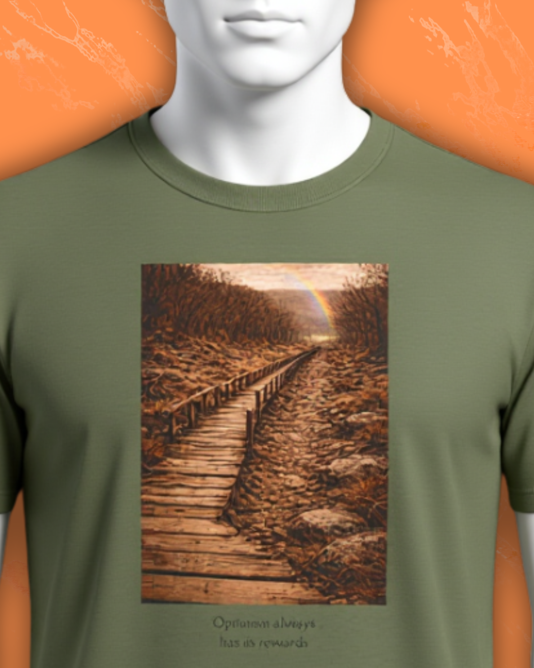 Inspirational Nature T-Shirt | Scenic Optimism Graphic Tee