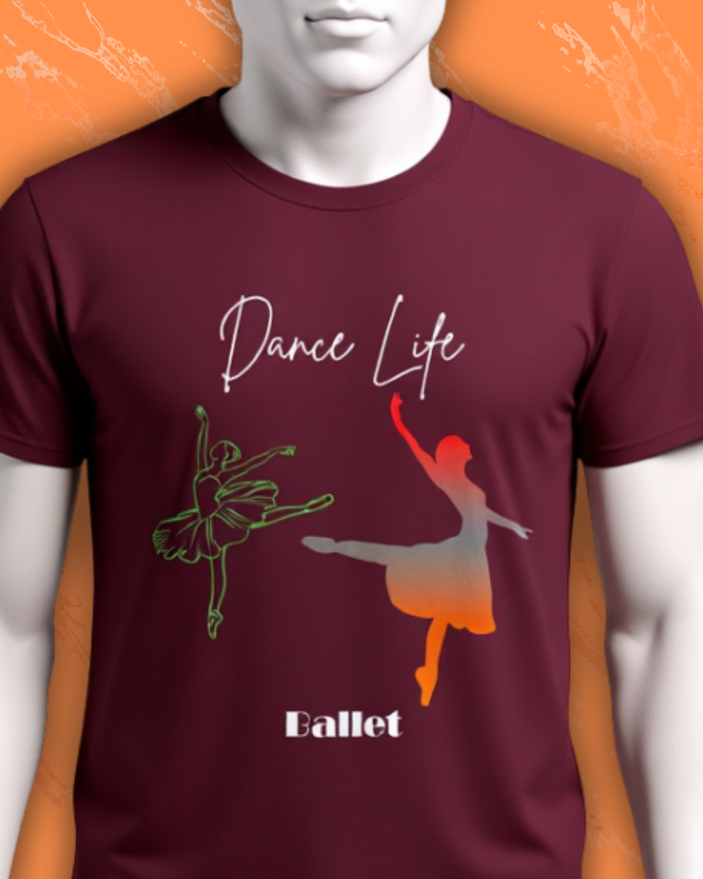 Dance Life -  Ballet Graphic Tee
