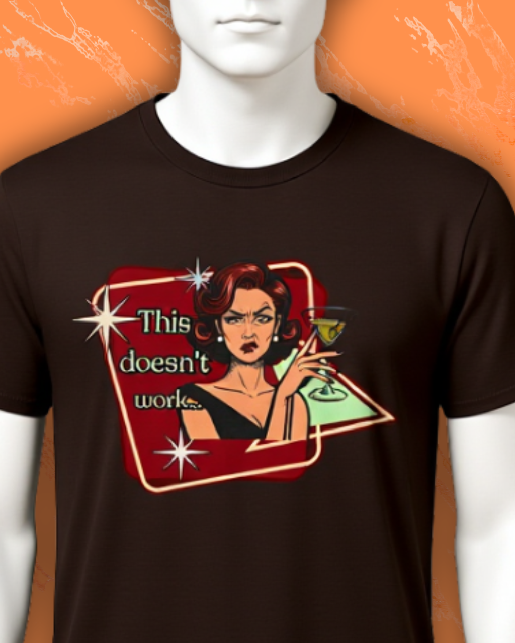 This Doesn't Work Retro Tee — Vintage Style Graphic Tee