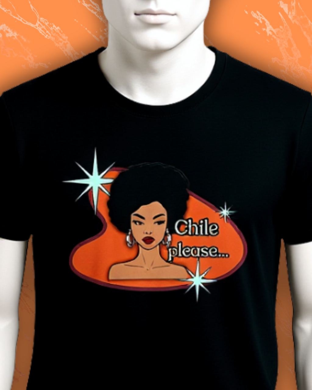 Chile Please Retro Tee - Vintage Style Graphic Tee