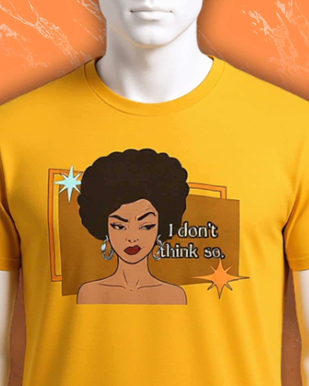 I Don’t Think So  Retro Tee — Vintage Style Graphic Tee