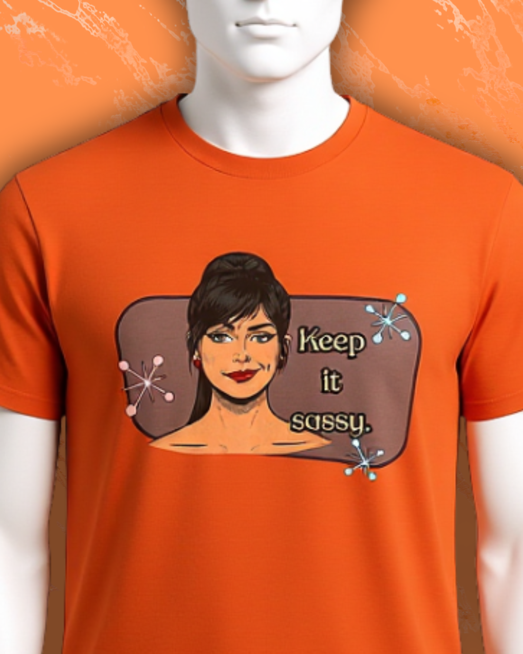 Keep It Sassy Retro Tee — Vintage Style Graphic Tee