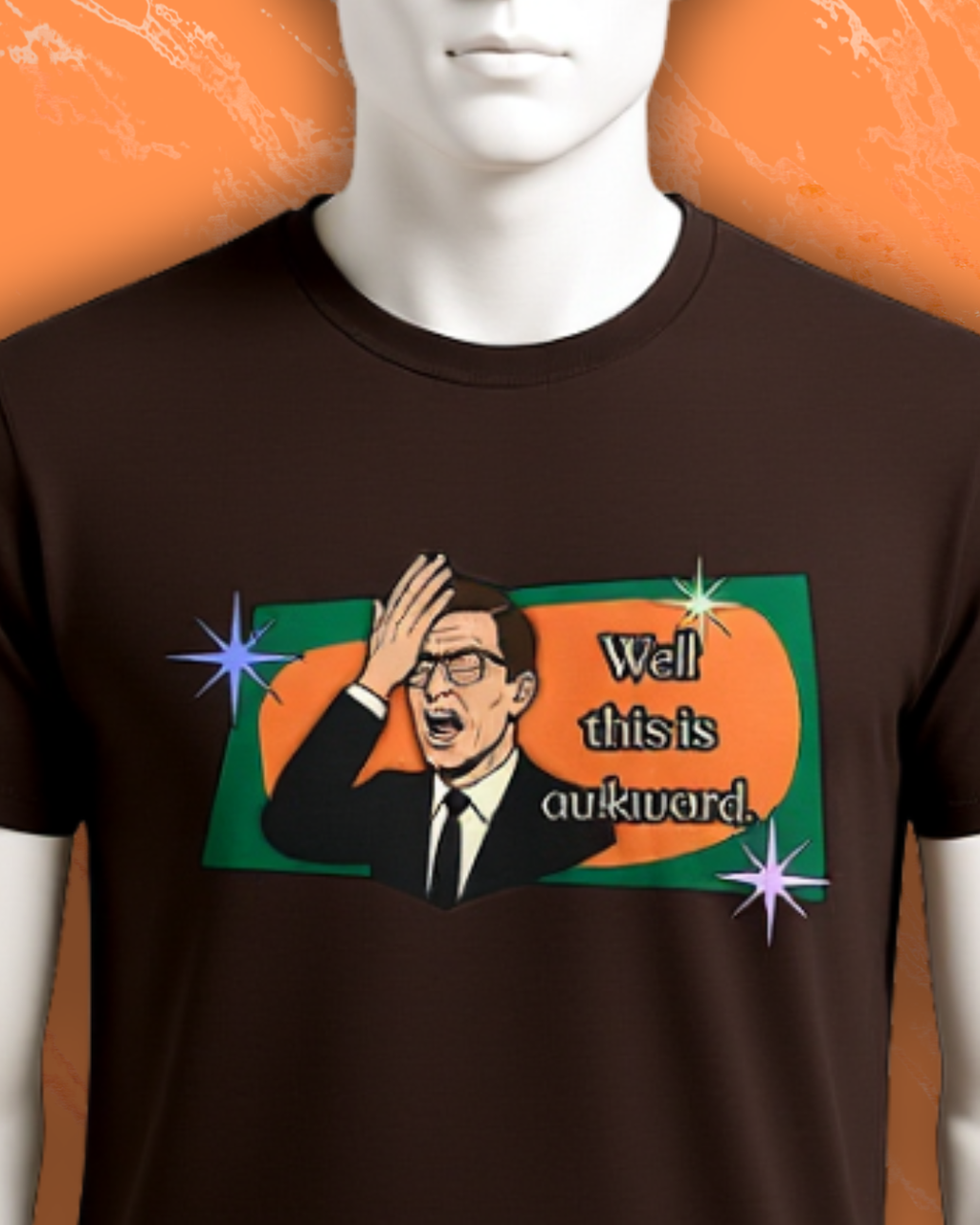 Well That Was Awkward Retro Tee — Vintage Style Graphic Tee