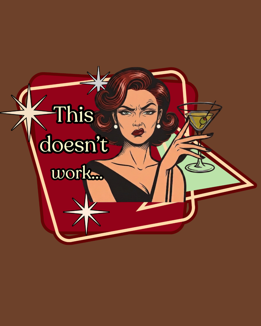 This Doesn't Work Retro Tee — Vintage Style Graphic Tee