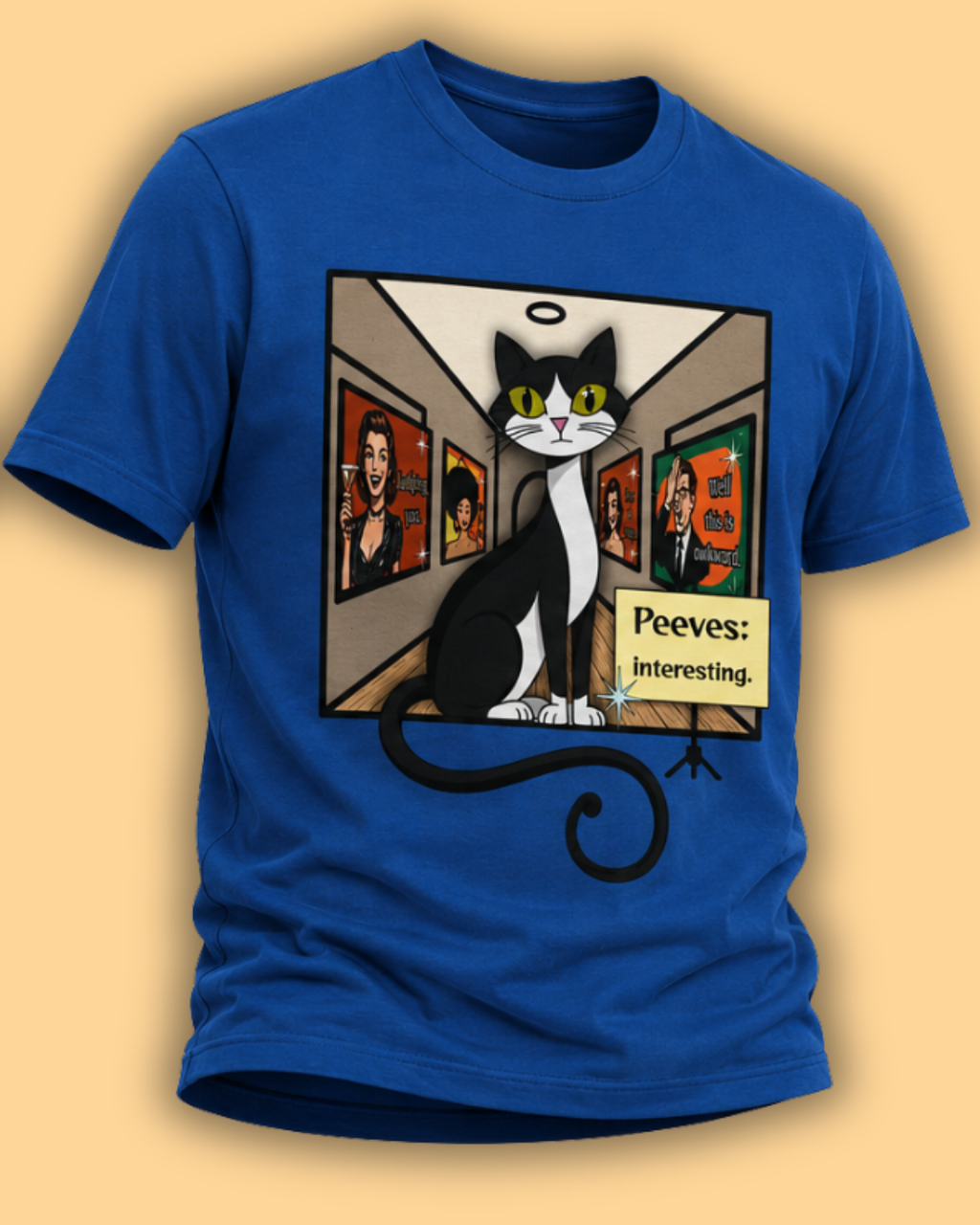 Peeves Retro Tee — Peeves: Interesting Graphic Tee