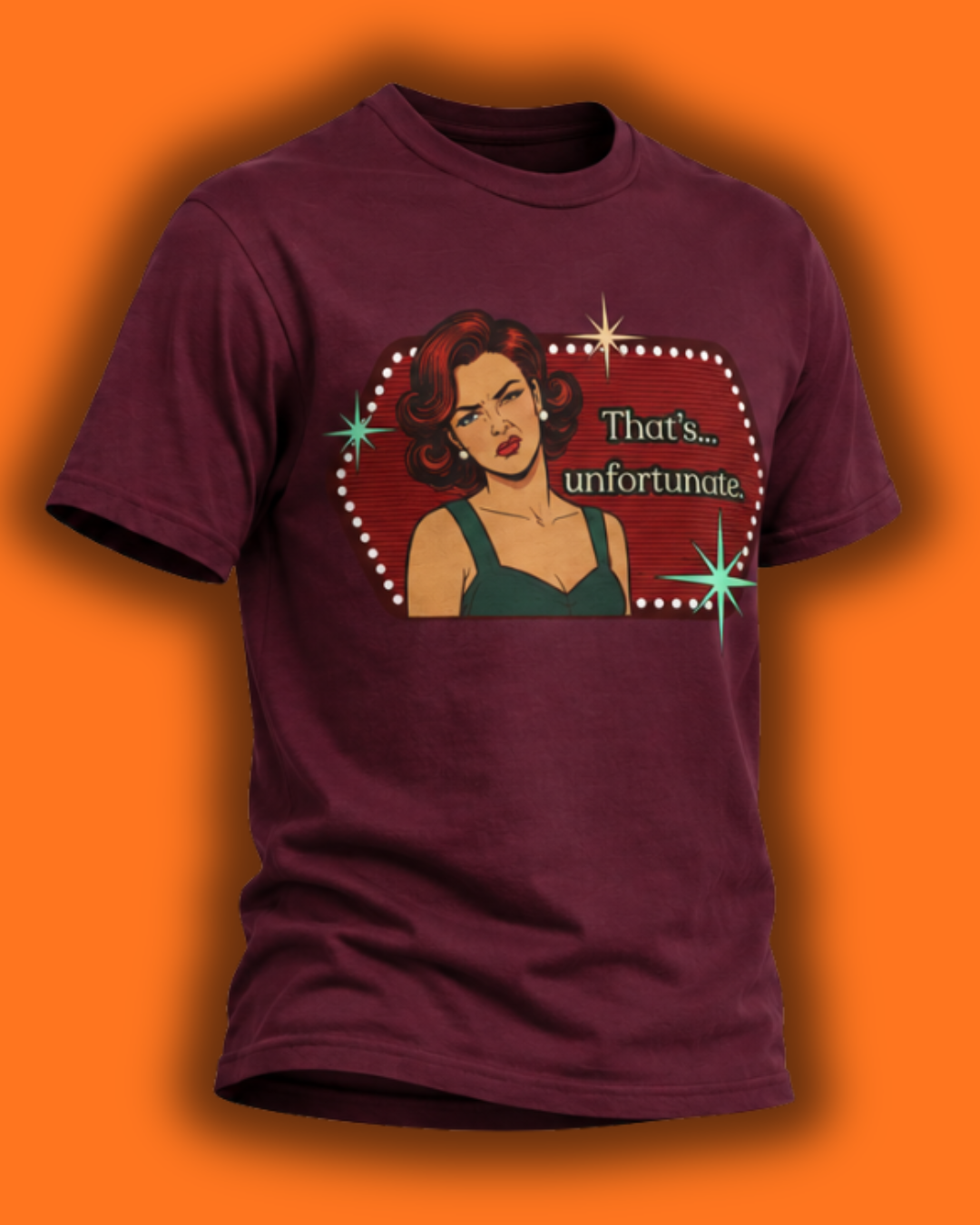 That's… Unfortunate Retro Tee — Vintage Style Graphic Tee