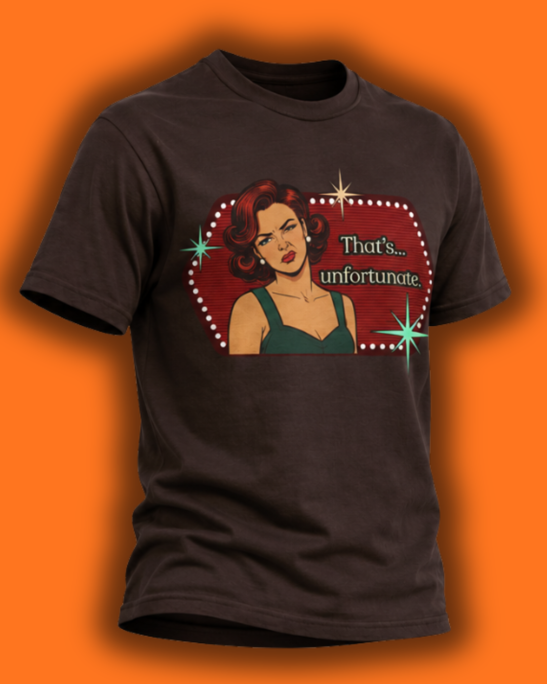 That's… Unfortunate Retro Tee — Vintage Style Graphic Tee