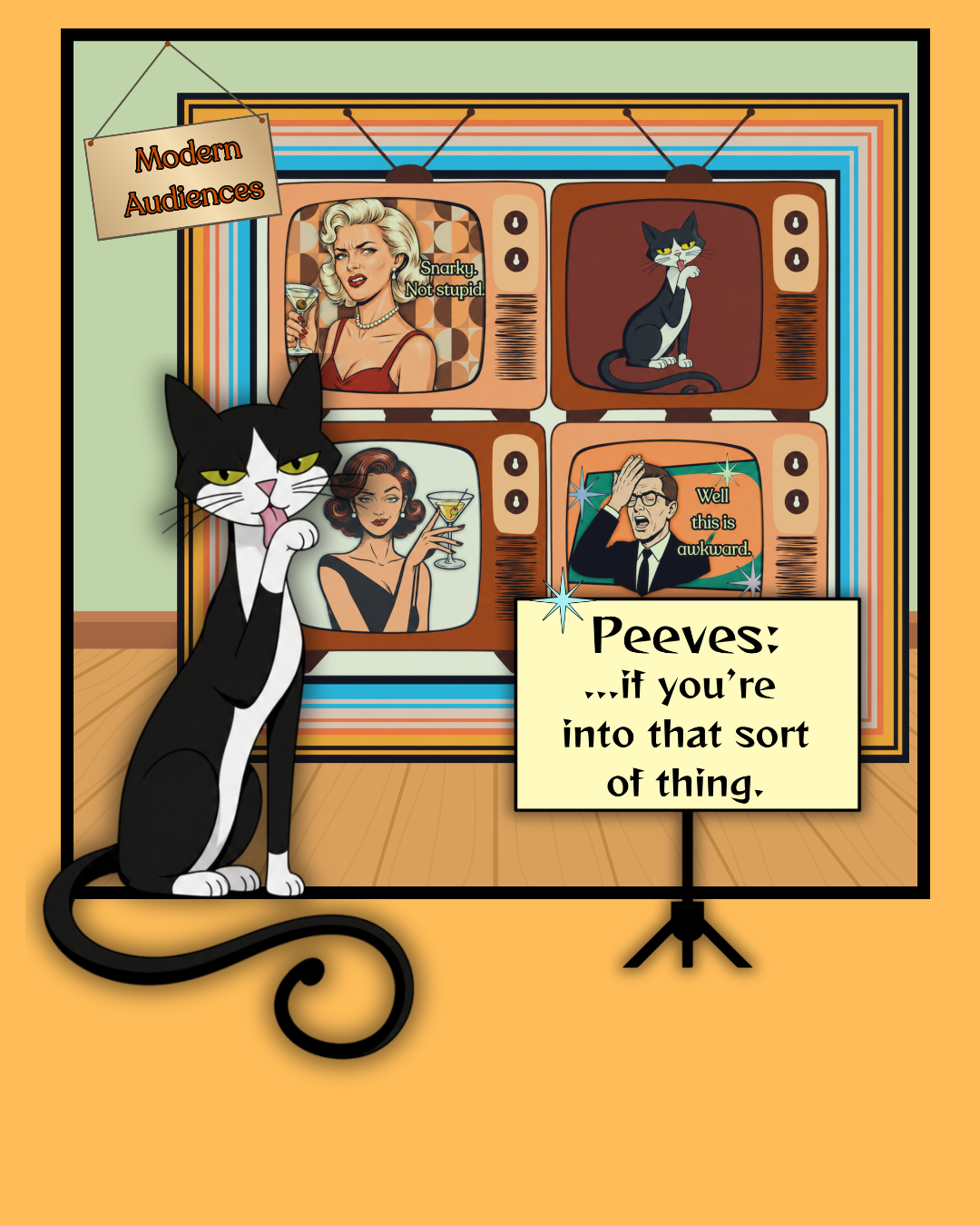 Peeves: ...if you're into that sort of thing. Retro T-Shirt — Vintage Style Peeves Graphic Tee