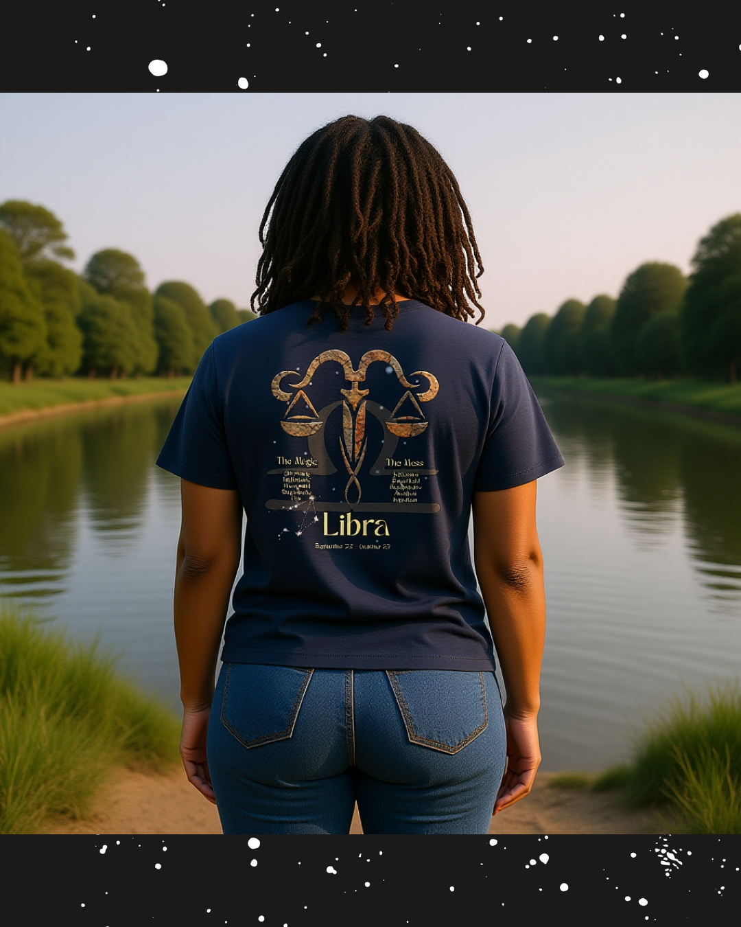 The Zodiac Society Astrology T-Shirt — Libra Graphic Tee