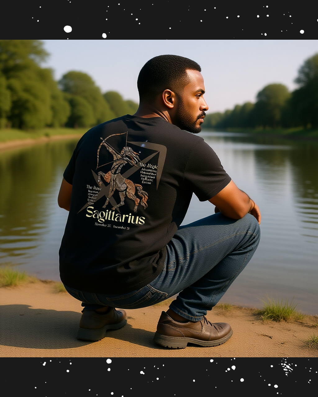 The Zodiac Society Astrology T-Shirt — Sagittarius Graphic Tee