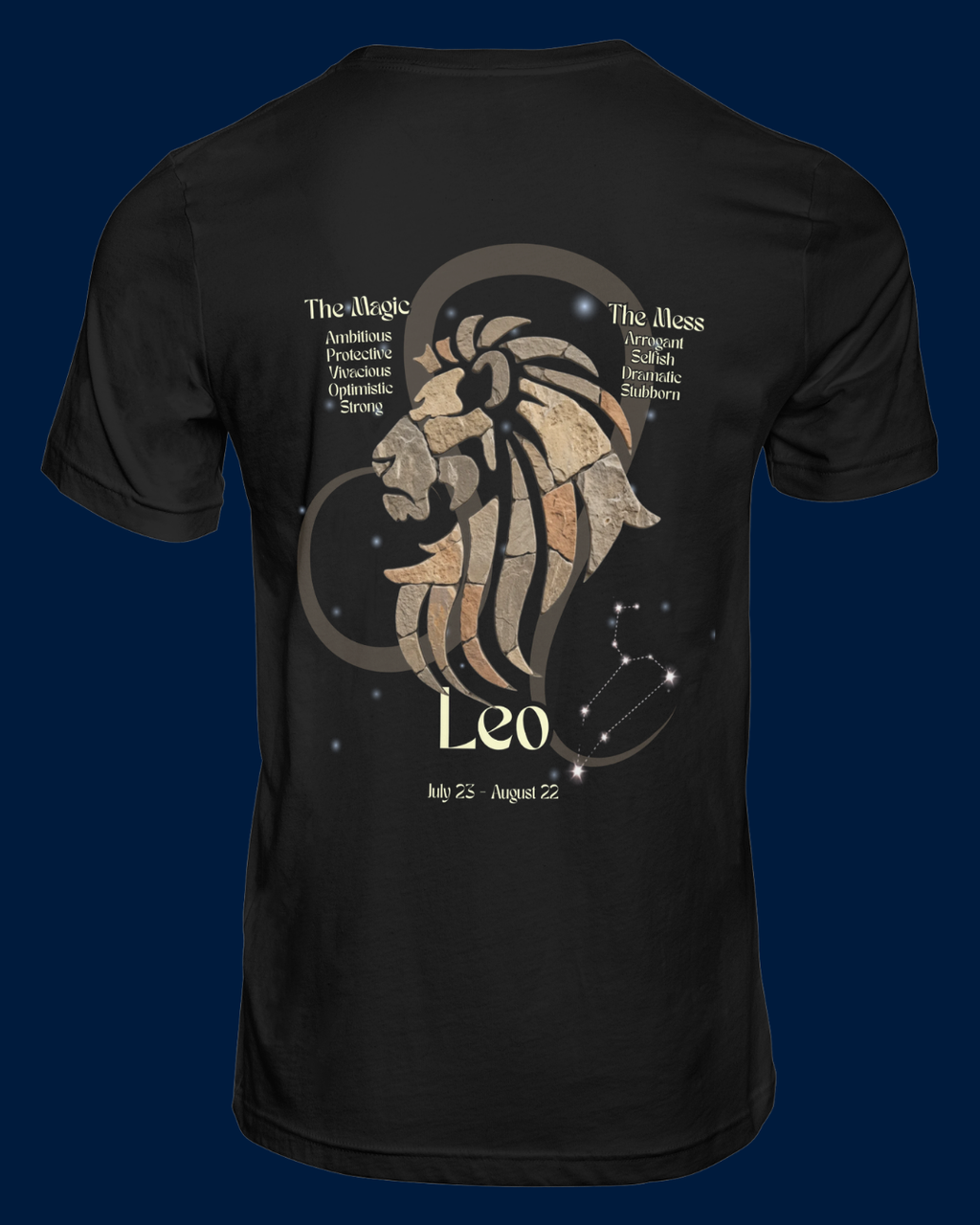 The Zodiac Society Astrology T-Shirt — Leo Graphic Tee