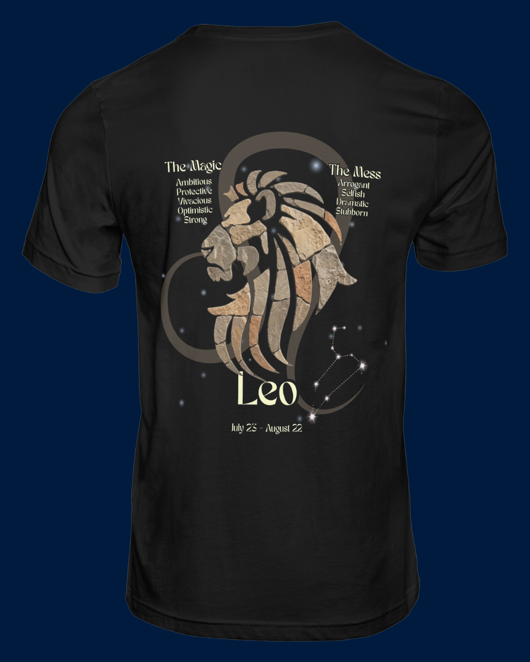 The Zodiac Society Astrology T-Shirt — Leo Graphic Tee