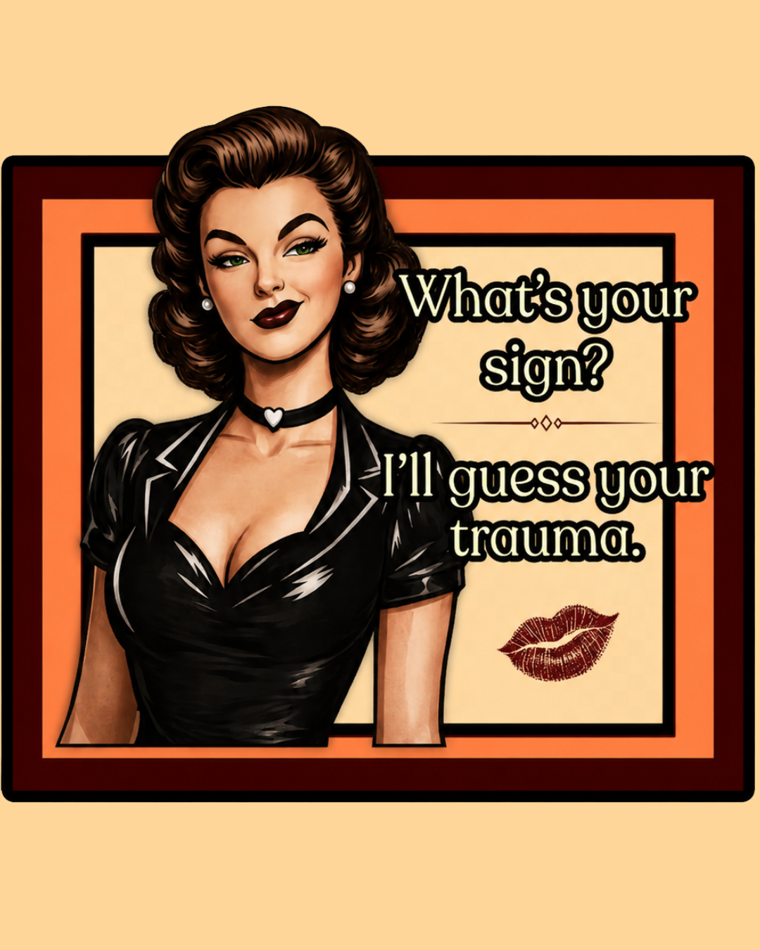 What's Your Sign? Retro T-Shirt - Melinda Speaks (Vol1) Vintage Style Graphic Tee