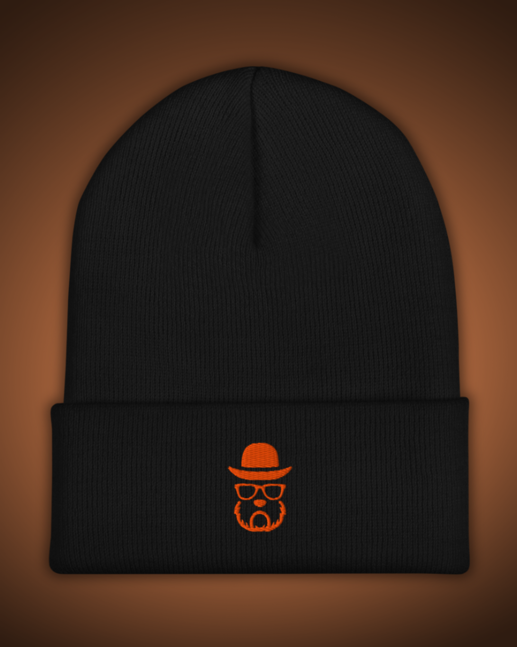 The Mutt Cuffed Beanie - The Elegant Mutt