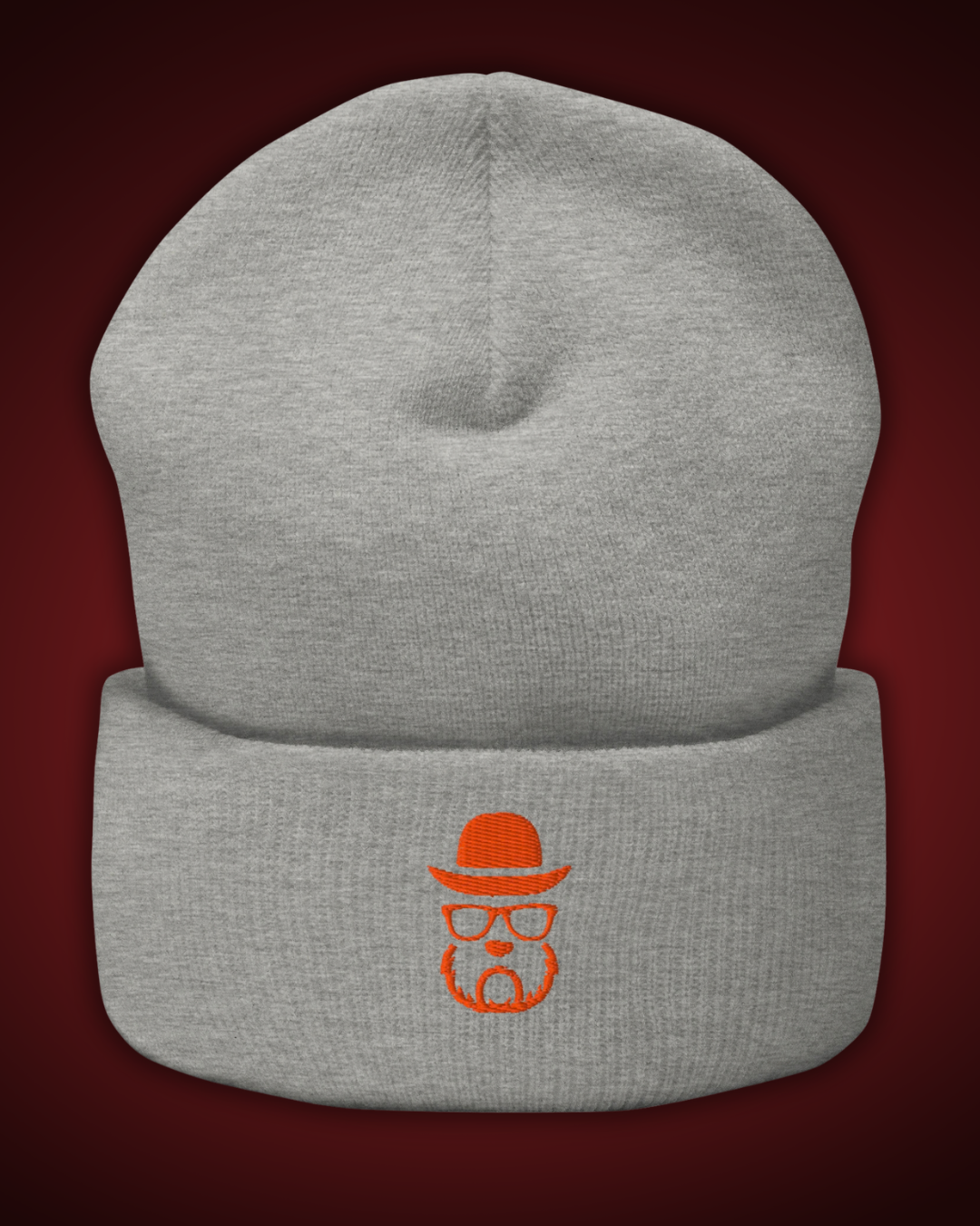 The Mutt Cuffed Beanie - The Elegant Mutt
