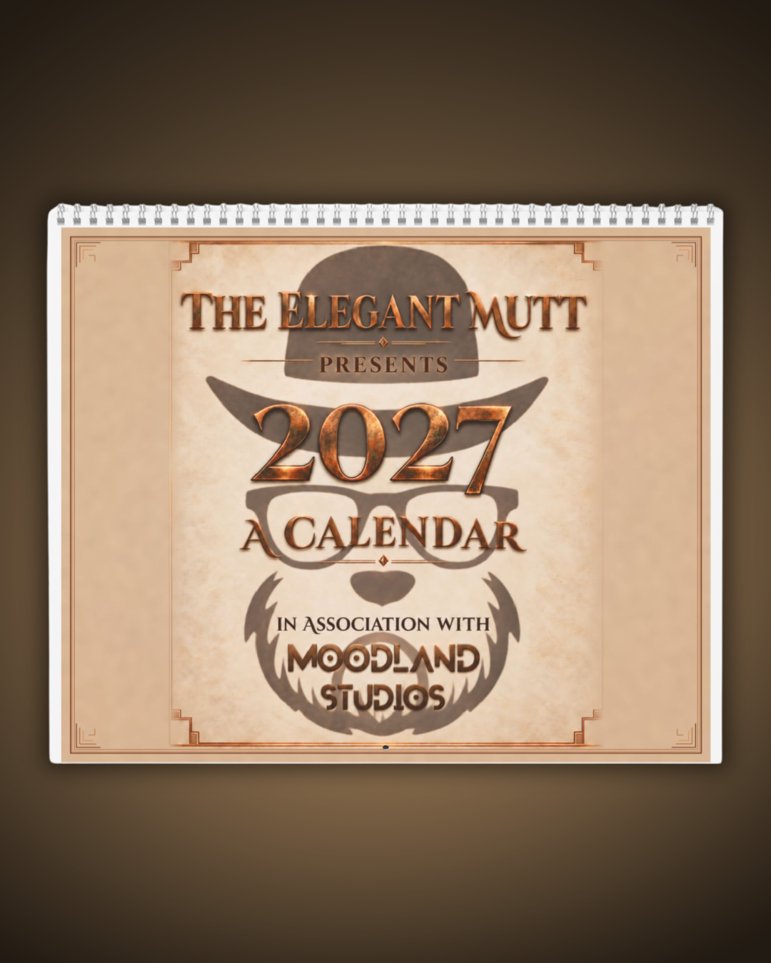 2027 A Calendar - The Elegant Mutt
