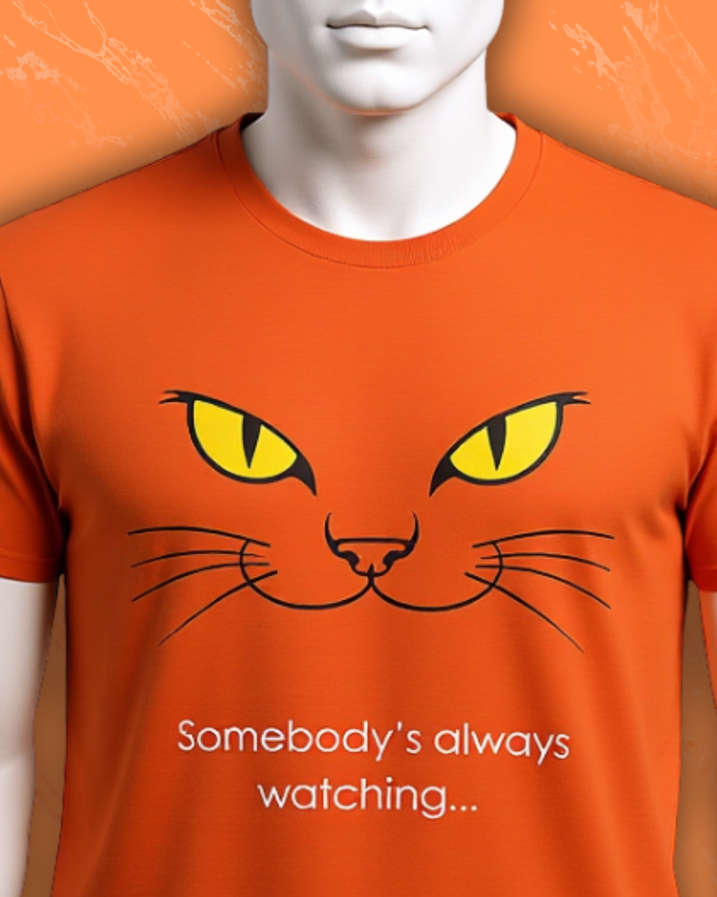 Somebody's Always Watching - Cat Eyes Graphic tee