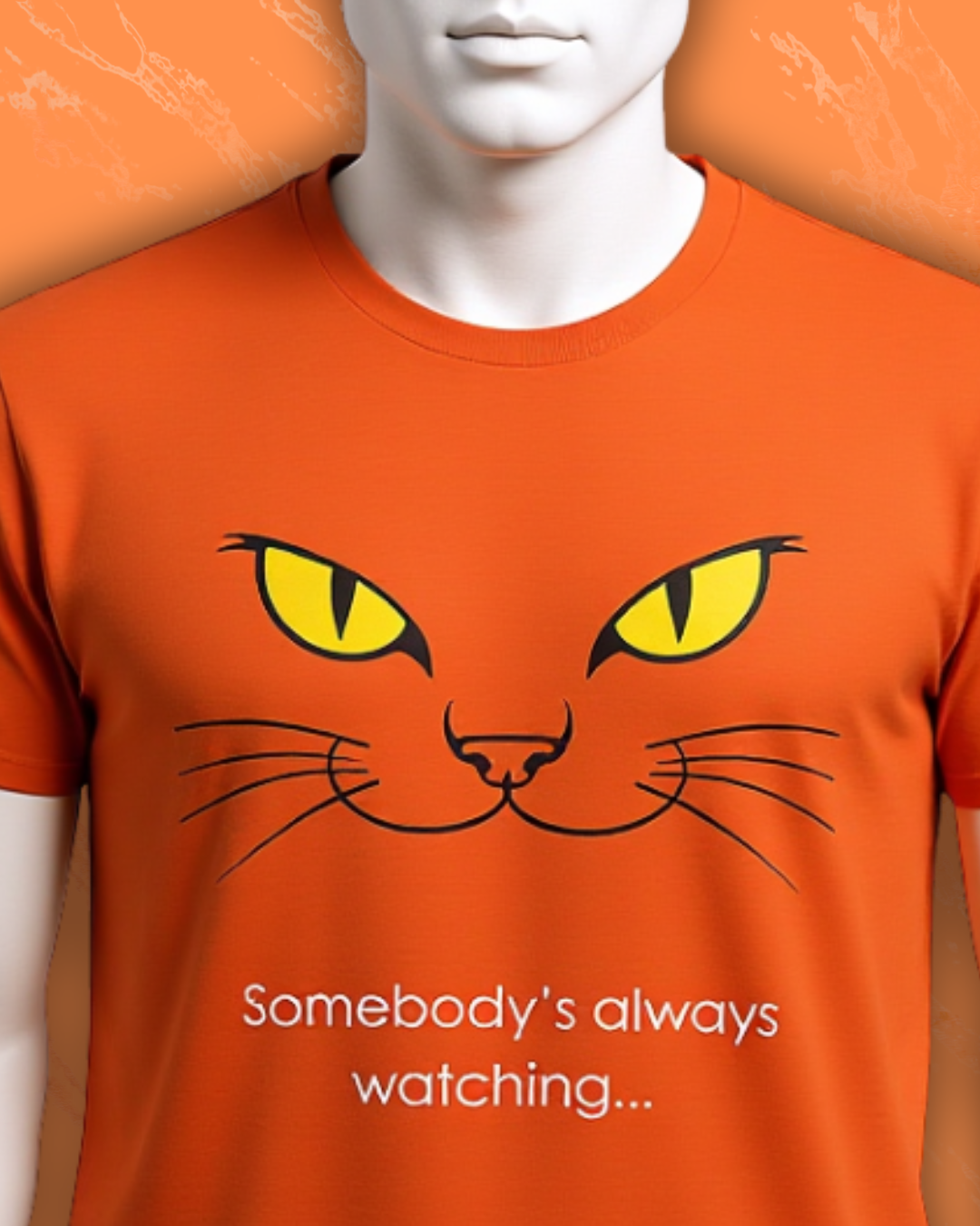 Somebody's Always Watching - Cat Eyes Graphic tee